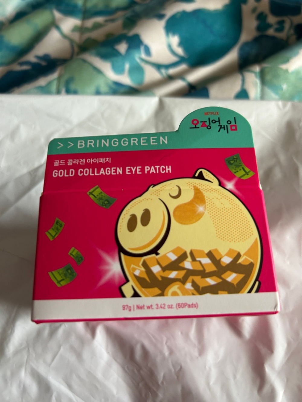 BringGreen Gold Collagen Eye Patch - Pink